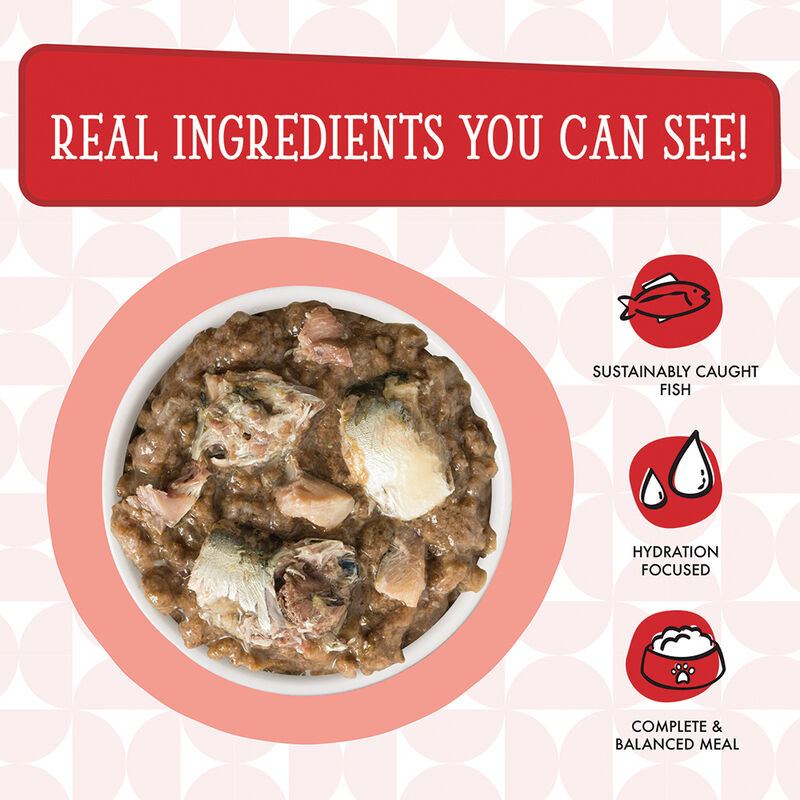 Weruva, Can Feline - Two Tu Tango - Sardine,Tuna&Trky-170g - Minced - Wet Cat Food image number null