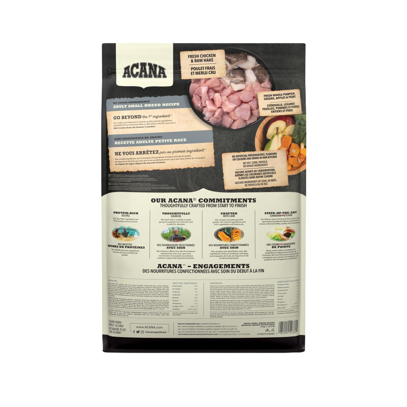 Acana, Adult Small Breed - Dry Dog Food image number null