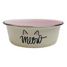 Brigade Printed Cat Bowl -  White image number null