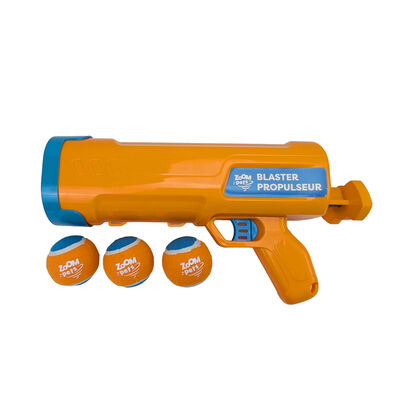 Zoom Pets Dog Tennis Ball Blaster with 3 Balls