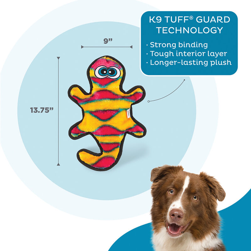 Outward Hound, Invincible Gecko, 2 Squeakers - Red/Orange image number null