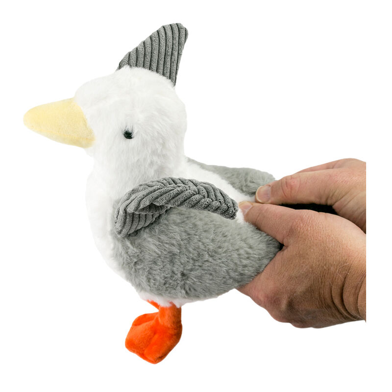 Tall Tails, Plush Seagull "Animated Wing" - 9" - Plush Dog Toy image number null