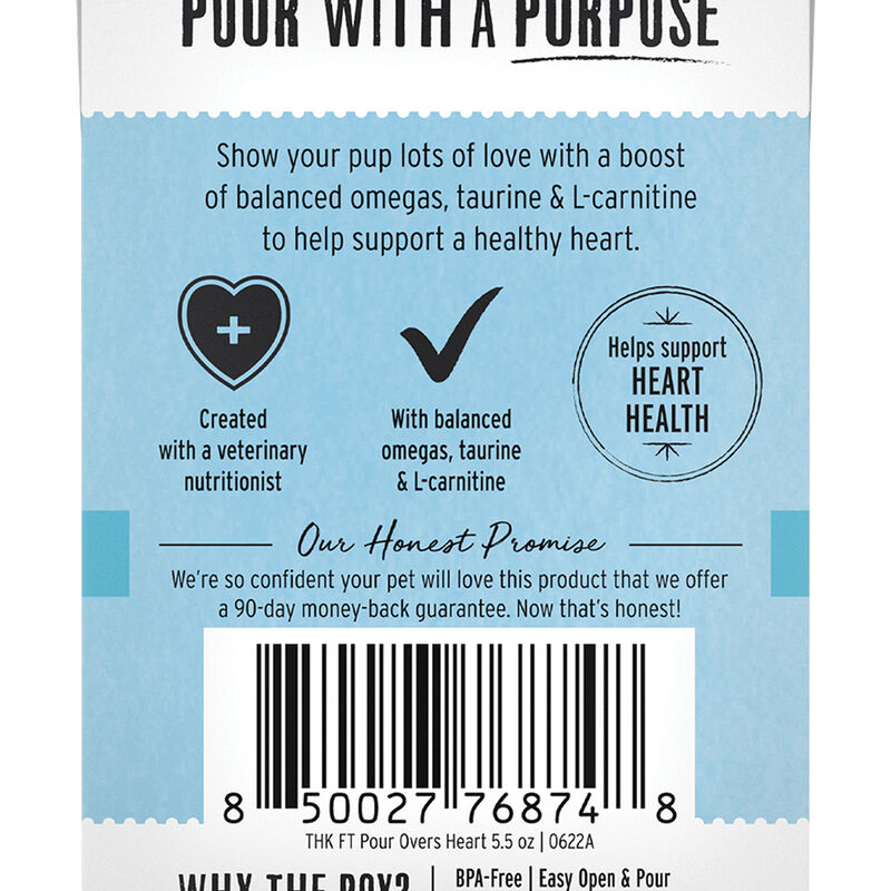The Honest Kitchen, Functional POUR OVERS Heart Support - Salmon Stew - Wet Dog Food image number null