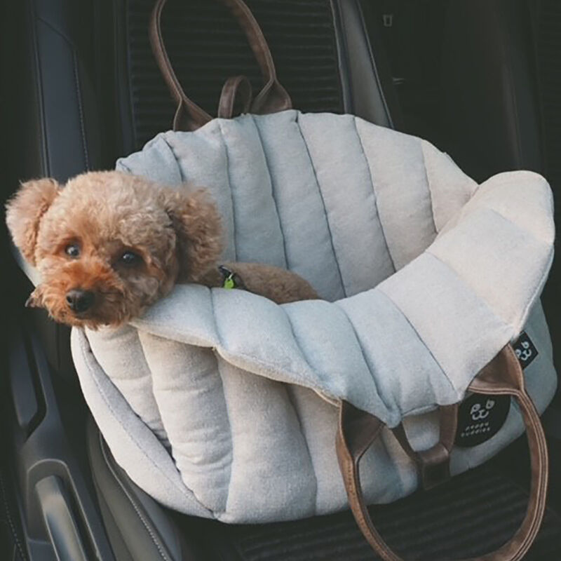 Peppy Buddies, Dog Carrier Bag/Bed - Beige image number null