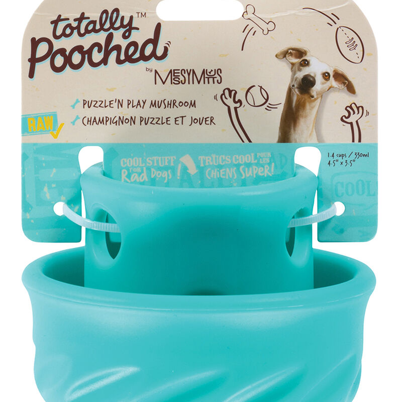 Messy Mutts, Totally Pooched Puzzle 'n Play Mushroom - Teal image number null