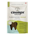 Crumps' Naturals, Plaque Busters - Advanced Double Fresh Kelp Dental Sticks - 10 pk - 270 g - Dog Tr image number null