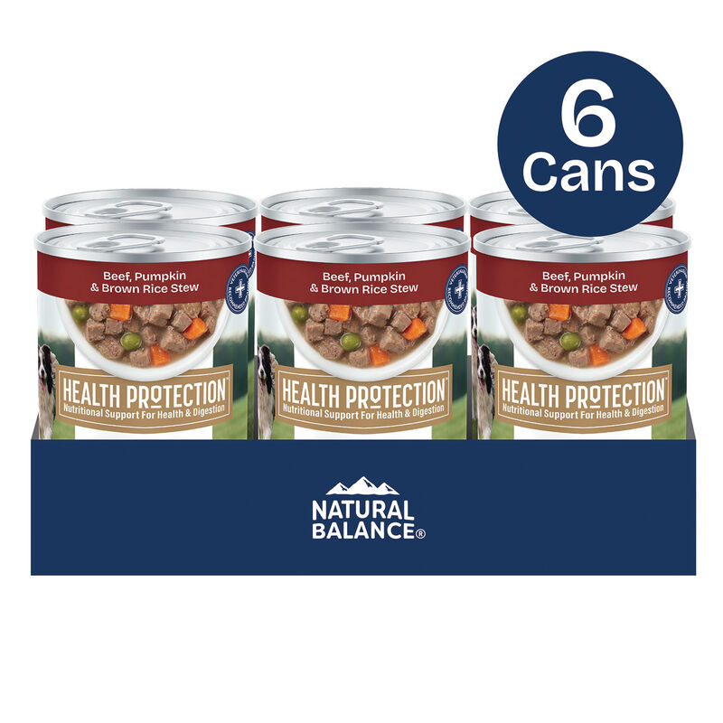 Natural Balance, Health Protection - Beef & Pumpkin Stew - Wet Dog Food image number null
