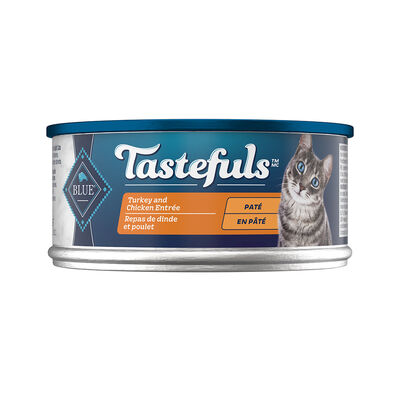 Blue Buffalo, Adult Feline - Tastefuls - Turkey & Chicken Pate - 156 g - Wet Cat Food