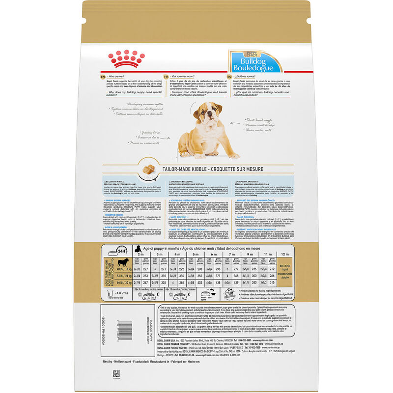 Royal Canin, Breed Health Nutrition Bulldog Puppy - Dry Dog Food image number null