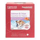Red Dog Blue Kat, Foundations Salmon and Tripe 4x0.25lb - Frozen Dog Food image number null