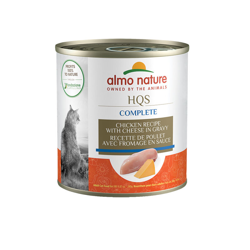 Almo Nature - Chicken with Cheese in Gravy - 280 g - Wet Cat Food image number null