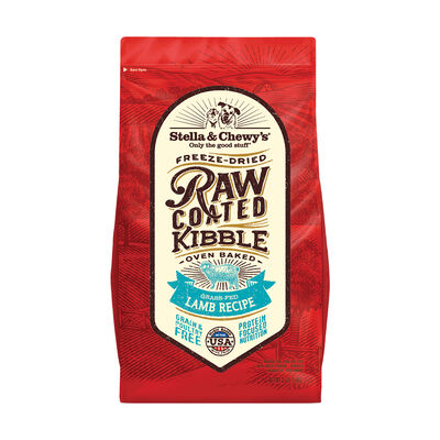 Stella & Chewy's, Dog Raw Coated Kibble, Grass Fed Lamb Recipe