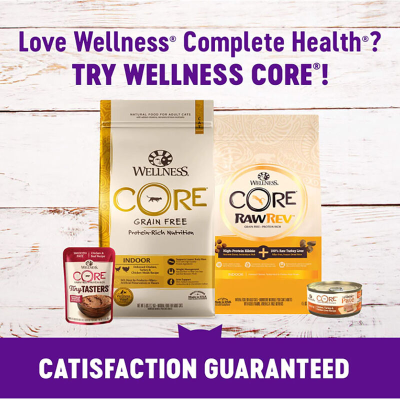 Wellness, Feline Adult - Complete Health - Salmon - 2.72 kg - Dry Cat Food image number null