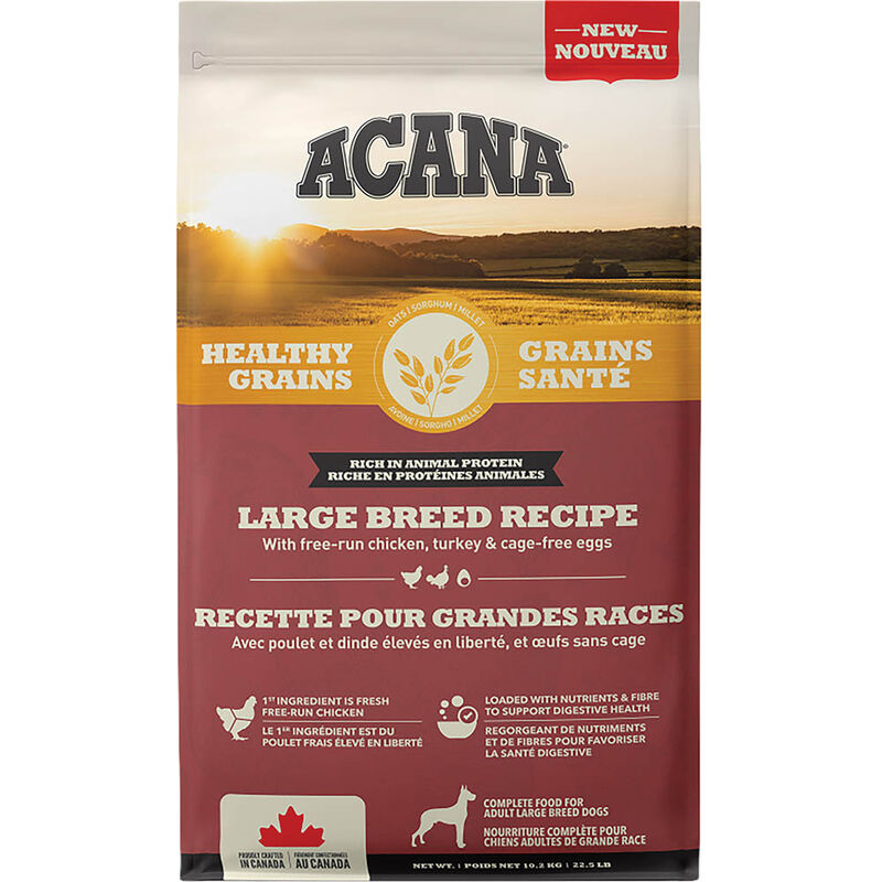 Acana, Adult LB - Healthy Grains - 10.2 kg - Dry Dog Food image number null
