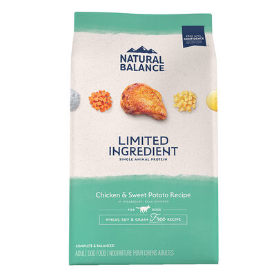 Natural Balance, Adult LID - Chicken & Sweet Potato - Dry Dog Food