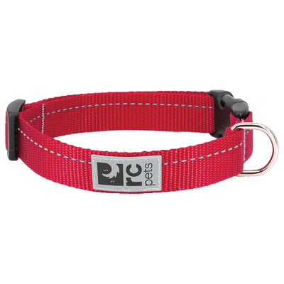 RC Pets, Primary Clip Collar - Red - Dog Collar