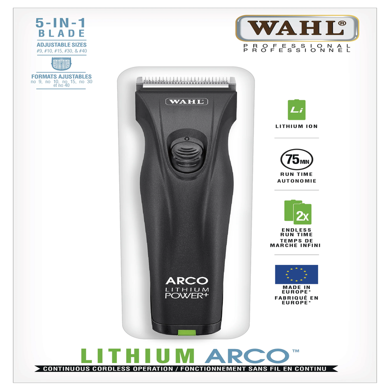 Wahl, Arco Lithium Cordless Clipper - Black image number null