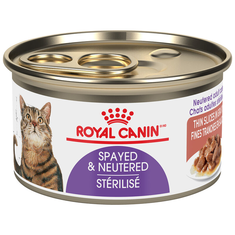 Can, Feline Spayed Neutered - Thin Slices - 85 g image number null