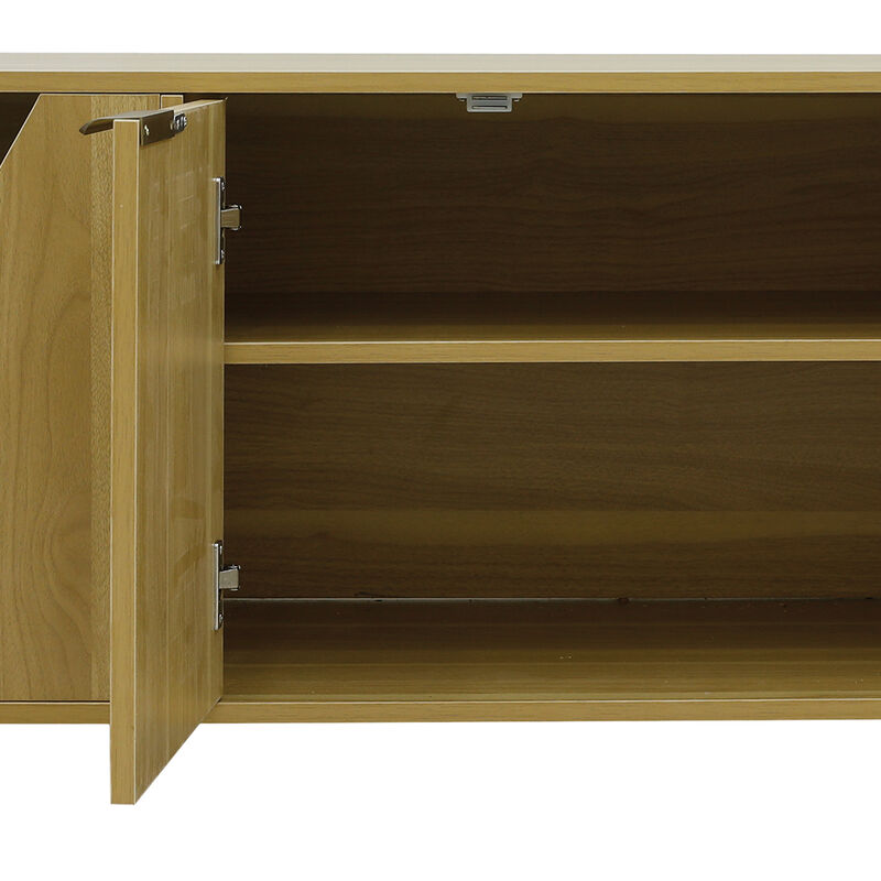4 Cats & Dogs Home Furnishing Inc., Jessie Cat Cabinet - Oak image number null