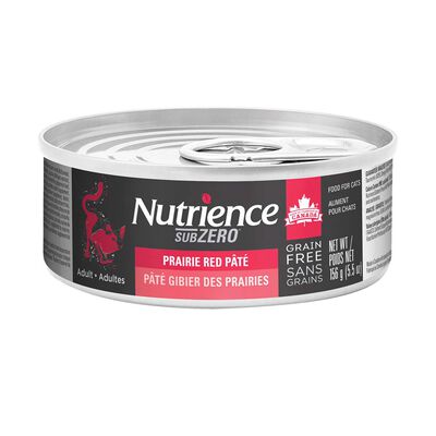 Nutrience, Adult Feline - SubZero Grain Free - Prairie Red Pate - 156 g - Wet Cat Food
