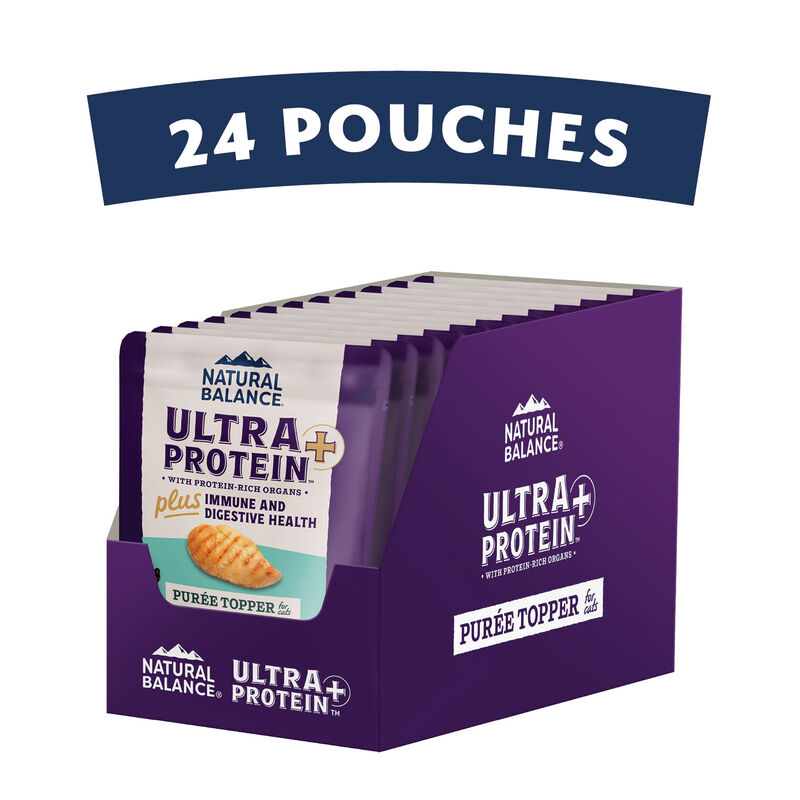 Natural Balance, Ultra Protein Plus - Immune & Digestive Health - Chicken & Organ Meats Puree Topper image number null