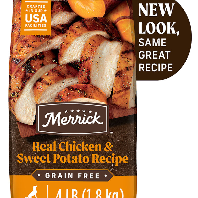 Merrick, Grain Free Chicken & Sweet Potato - Dry Dog Food image number null