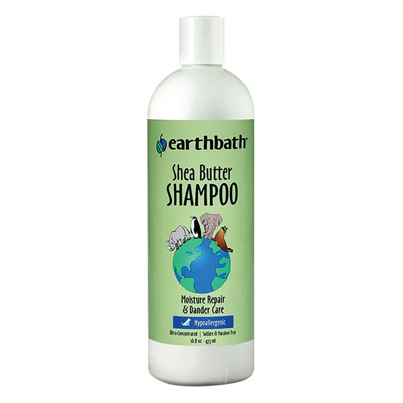 Earthbath, Hypoallergenic Shea Butter Shampoo - 16 oz image number null