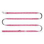 RC Pets, Petite Leash - Fresh Tracks Pink - 1/2" x6' image number null