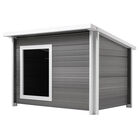New Age Pet, Rustic Lodge Dog House, XLarge - Gray image number null