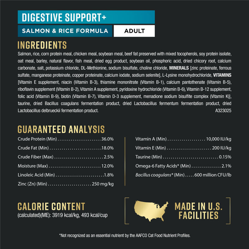 Pro Plan, AdvantEDGE - Digestive Support & Salmon - Dry Cat Food image number null