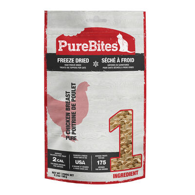 PureBites, Entry Size Cat Treats, Chicken - Freeze Dried Cat Treat