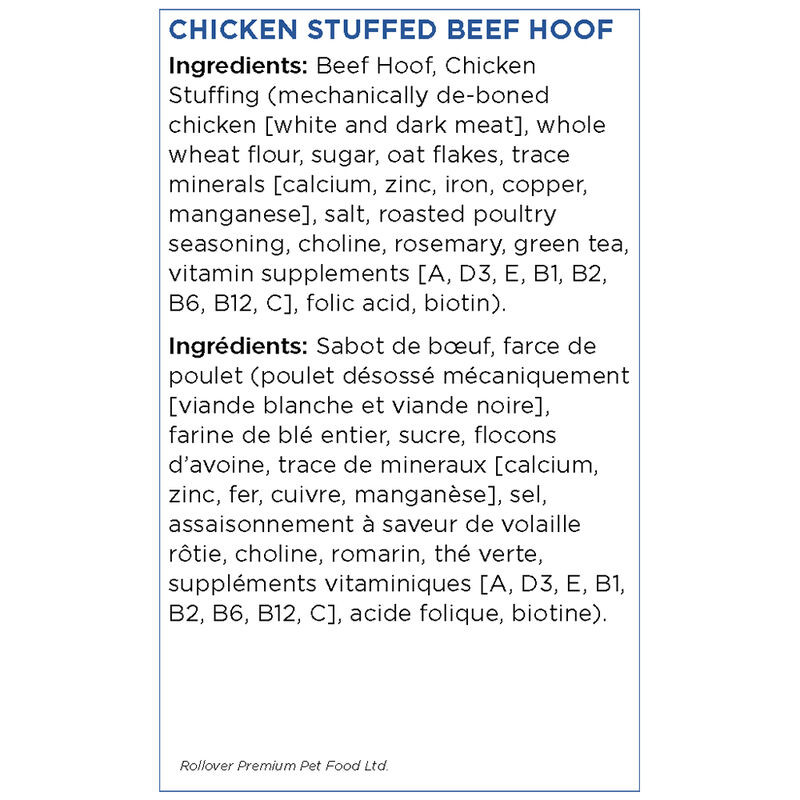 Rollover, Stuffed Hooves, Chicken image number null