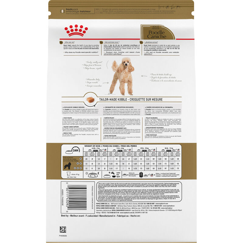 Royal Canin, Breed Health Nutrition Poodle Adult - Dry Dog Food image number null