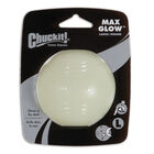 Chuckit!, Max Glow Ball - White - Toss Dog Toy image number null