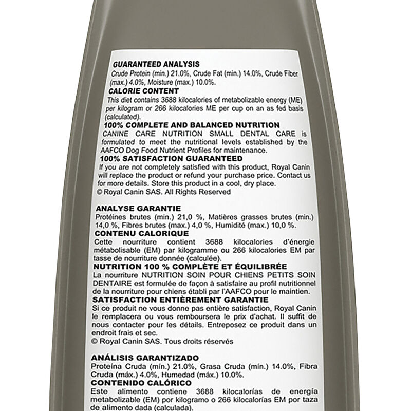 Royal Canin, Adult - Dental Care - Small - Dry Dog Food image number null