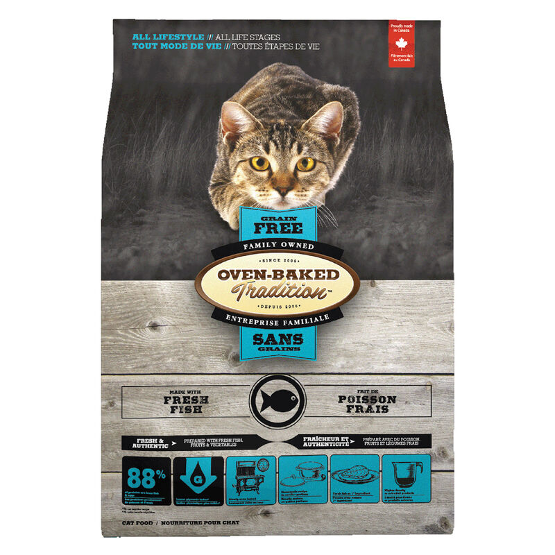 Oven Baked, GF Fish - Dry Cat Food image number null