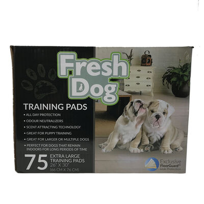 Fresh Dog, Puppy Pads - X-Large - 26x30" - 75  pk