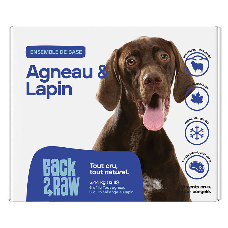 Back2Raw, Basics, Patty - Lamb & Rabbit Blend - 5.44 kg(12x0.45kg) image number null