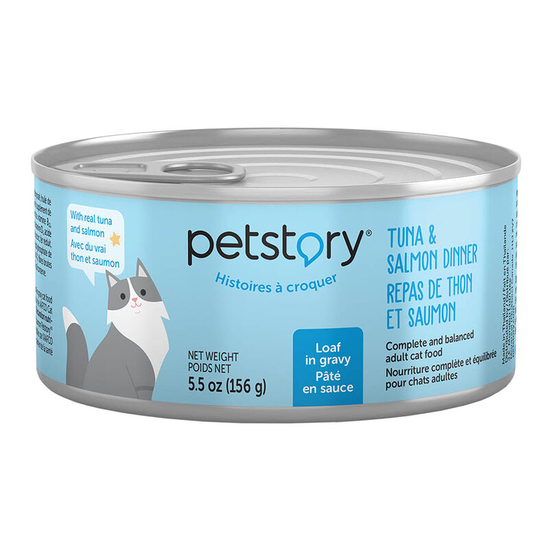 Loaf in Gravy - Tuna & Salmon - Wet Cat Food image number null