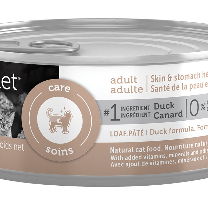 Can, Adult Feline -Skin & Stomach - Duck - 156 g - Wet Cat Food image number null