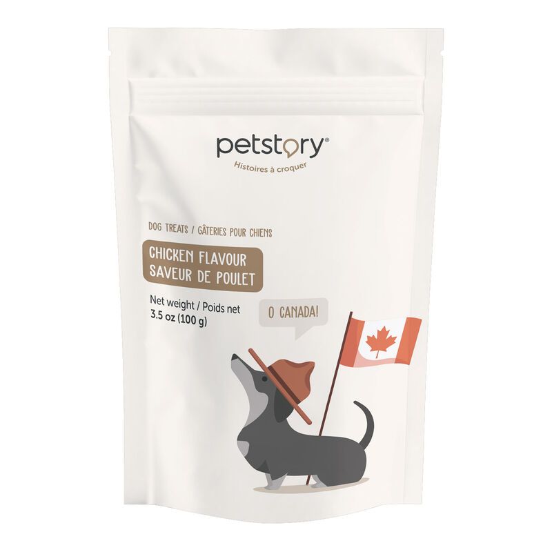 Petstory, O Canada Celebratory Cookies - Chicken - Dog Treats image number null