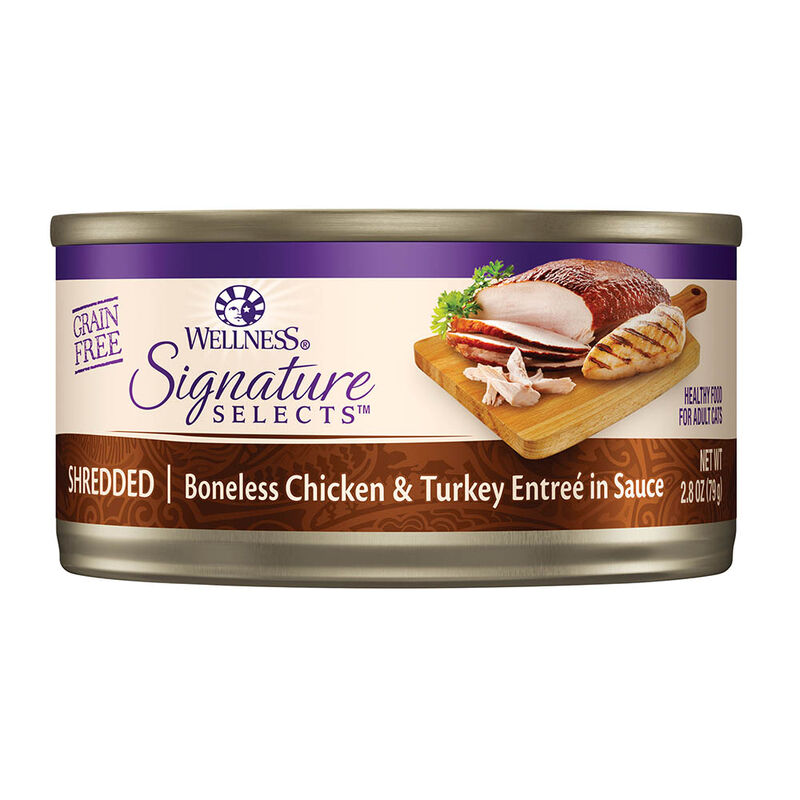 Wellness, CORE Signature Selects - Shredded Chicken & Turkey - 79 g - Wet Cat Food image number null