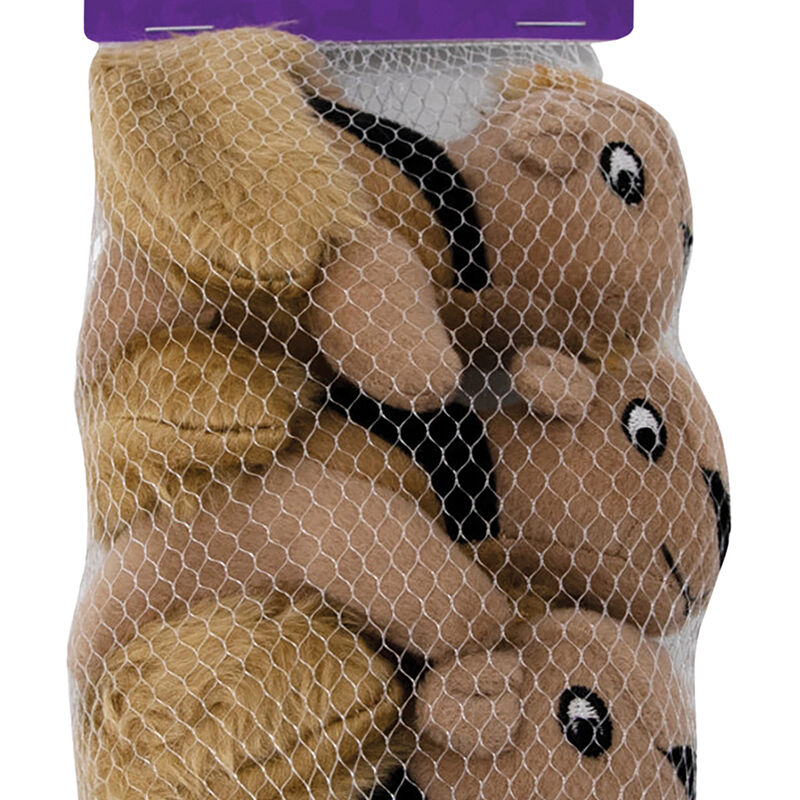Squeakin' Animals Squirrel - Brown - 3 Pk image number null