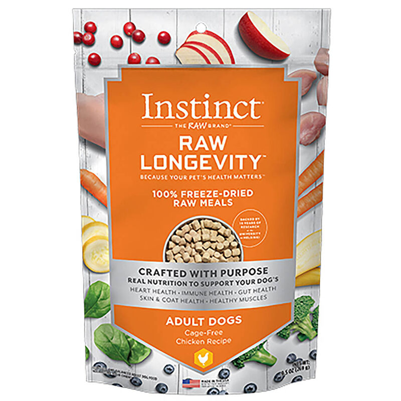 Instinct, Adult, Longevity - FD Meal - Chicken - 269 g - Freeze Dried Dog Food image number null