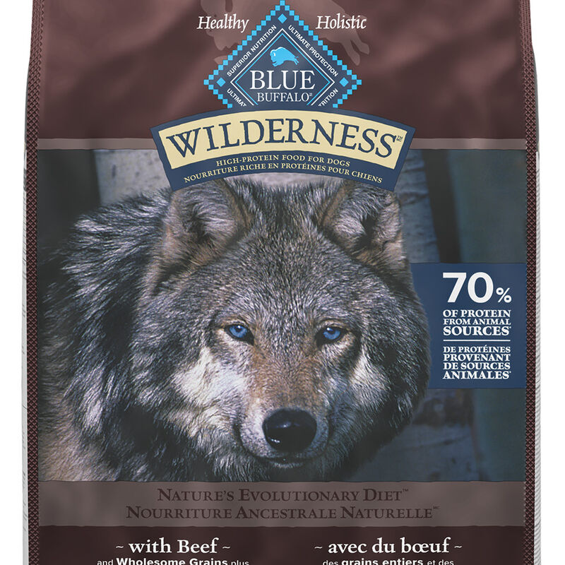 Blue Buffalo, Wilderness - Beef - Dry Dog Food image number null