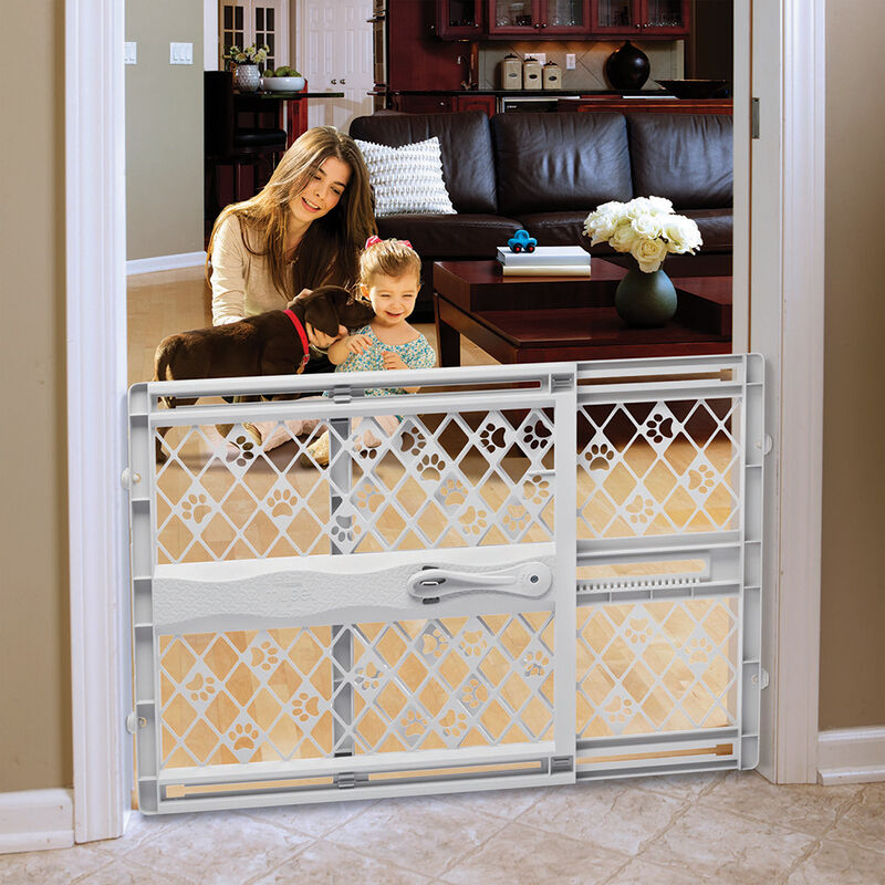 North States, Mypet Paws Portable Petgate - Grey image number null