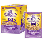Wellness, Appetizing Entrée - Shredded Chaicken & Salmon in Sauce - Wet Cat Food image number null