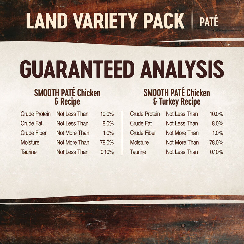 Wellness, Pouch, Feline Adult - Core Grain Free Tiny Tasters Pate Variety Pack - Land - 50 g - 12 pk image number null