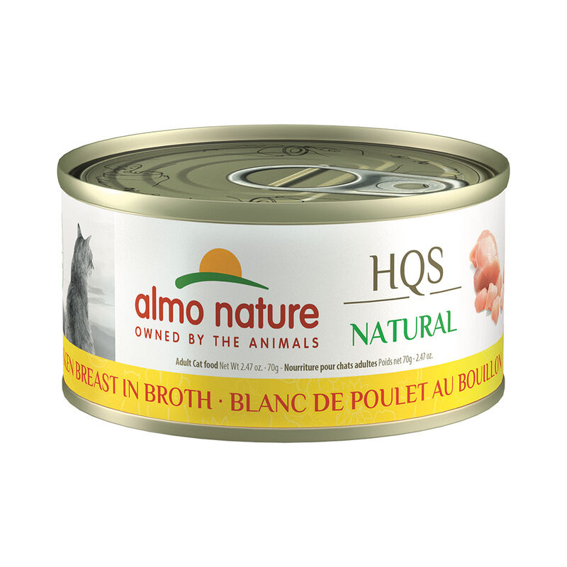 Almo Nature, Can Feline Adult - Chicken Breast in Broth - 2.5 oz - Wet Cat Food image number null