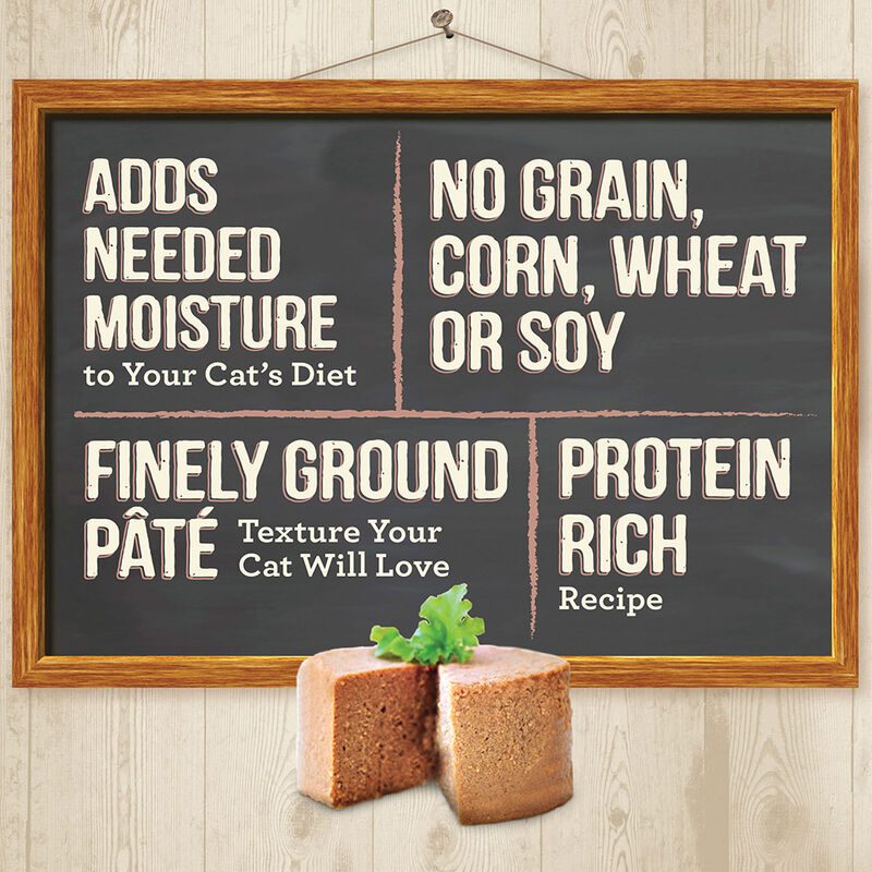 Merrick, Purrfect Bistro Grain Free Cat Can, Turkey Pate - Wet Cat Food image number null